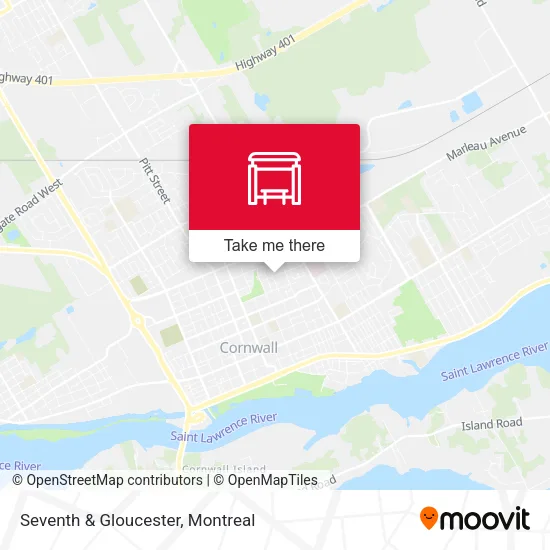 Seventh & Gloucester map