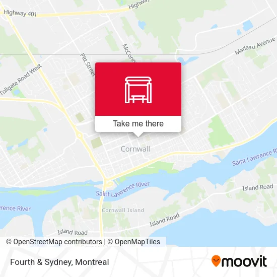 Fourth & Sydney map