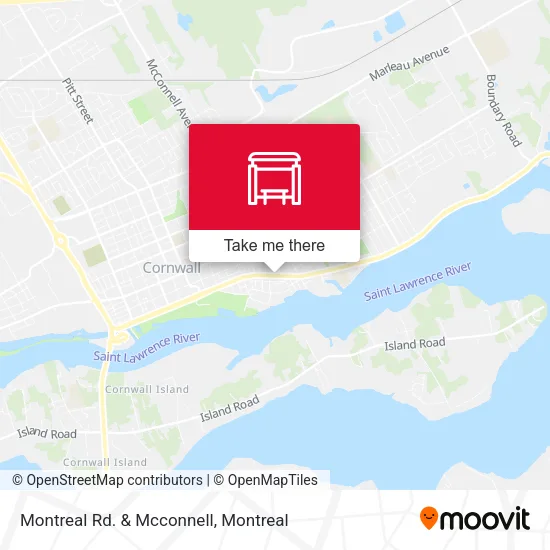 Montreal Rd. & Mcconnell map