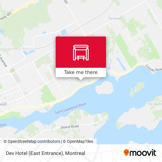 Dev Hotel (East Entrance) map