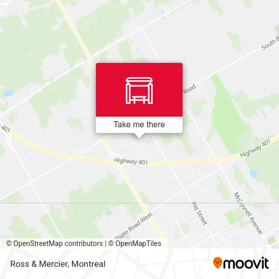 Ross & Mercier map