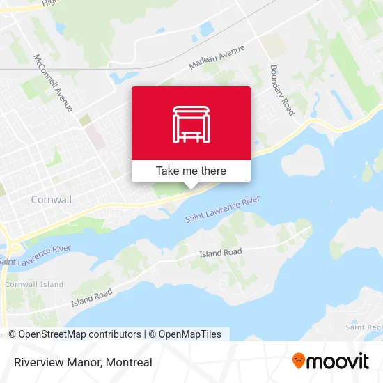 Riverview Manor map