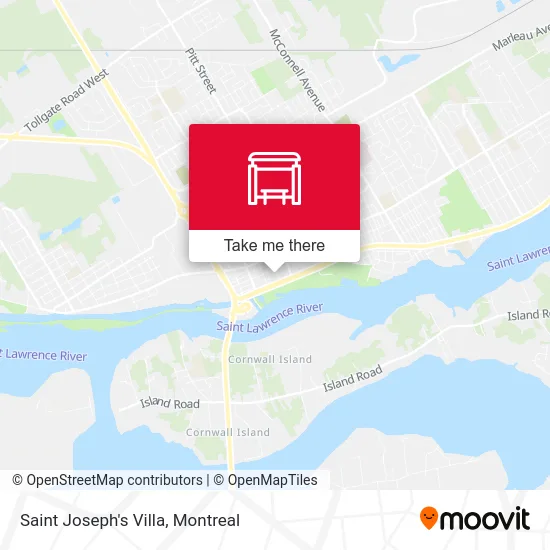 Saint Joseph's Villa map