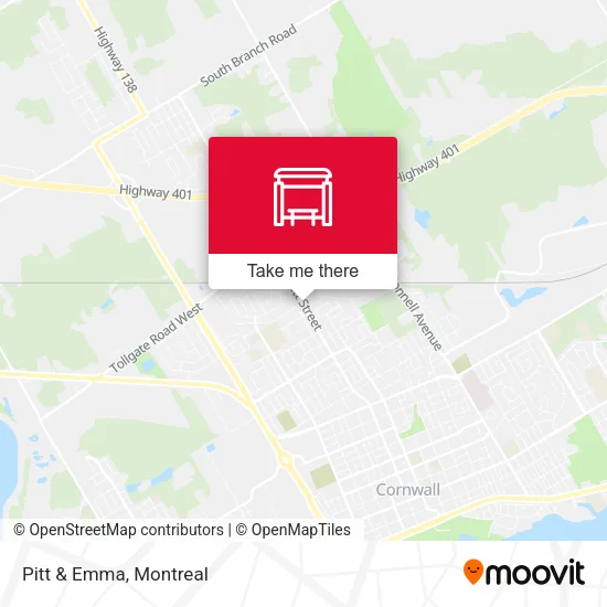 Pitt & Emma map