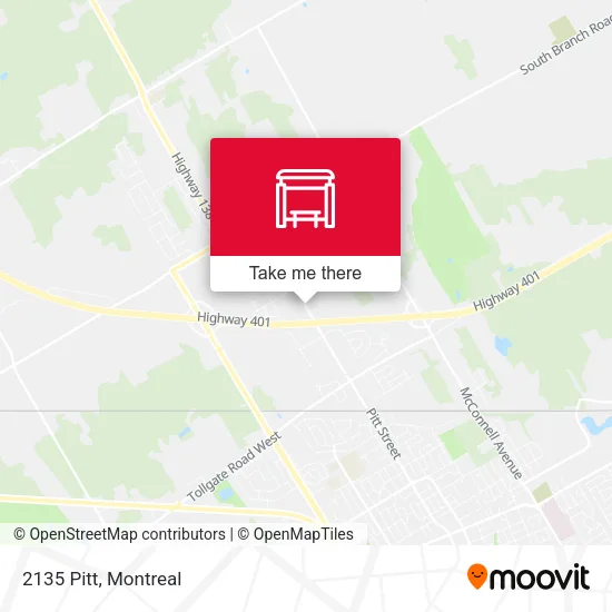 2135 Pitt map