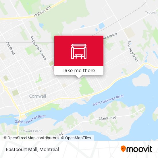 Eastcourt Mall map