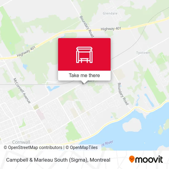 Campbell & Marleau South (Sigma) map