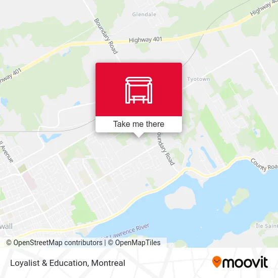 Loyalist & Education map