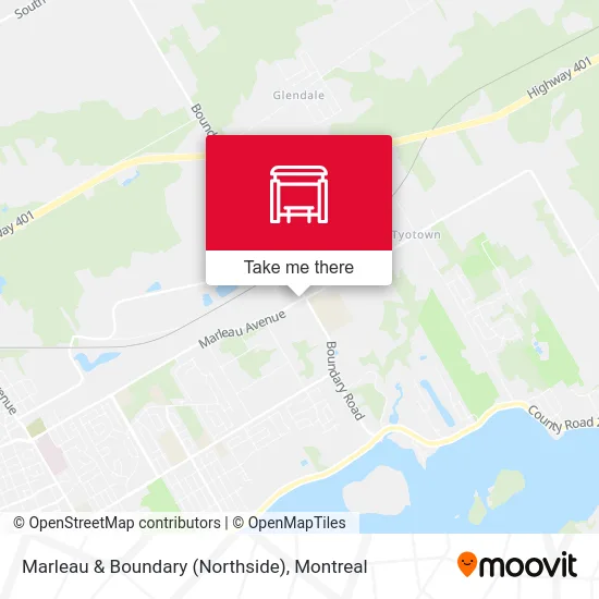 Marleau & Boundary (Northside) map