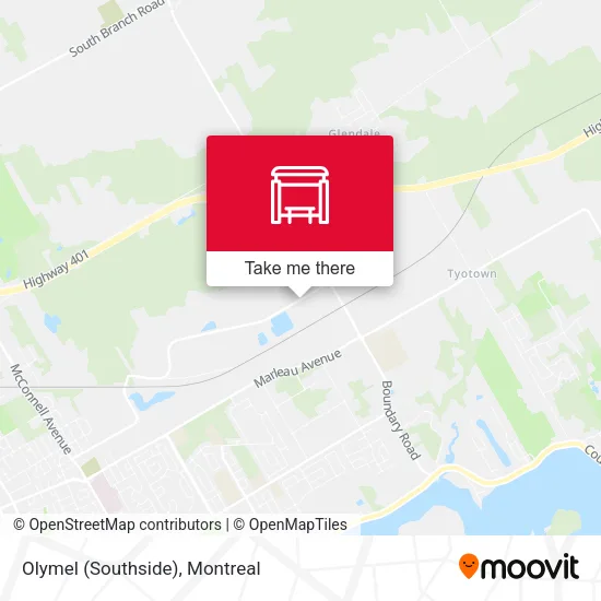 Olymel (Southside) map