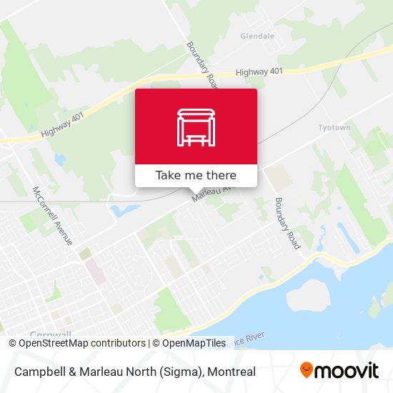 Campbell & Marleau North (Sigma) map