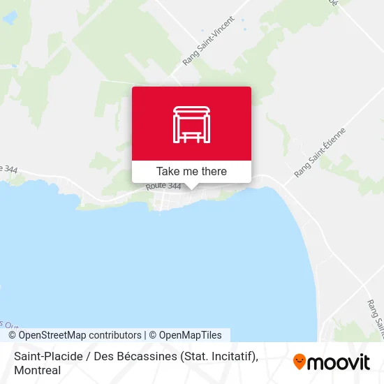 Saint-Placide / Des Bécassines (Stat. Incitatif) map