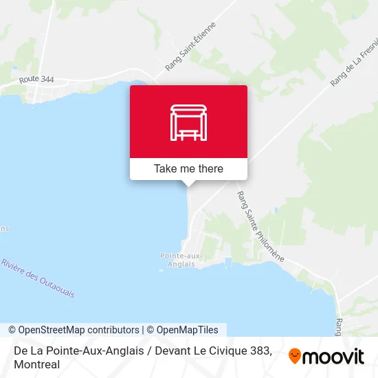 De La Pointe-Aux-Anglais / Devant Le Civique 383 map