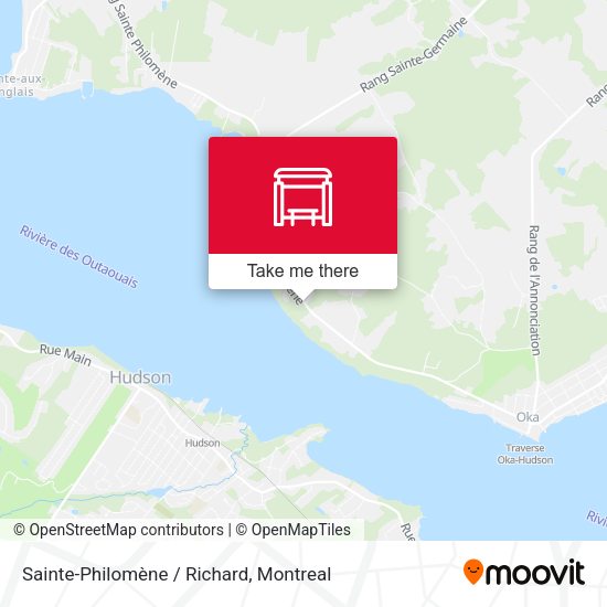 Sainte-Philomène / Richard map