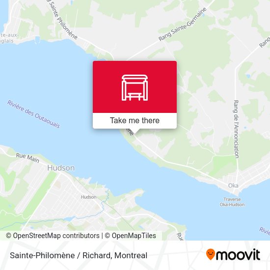 Sainte-Philomène / Richard map