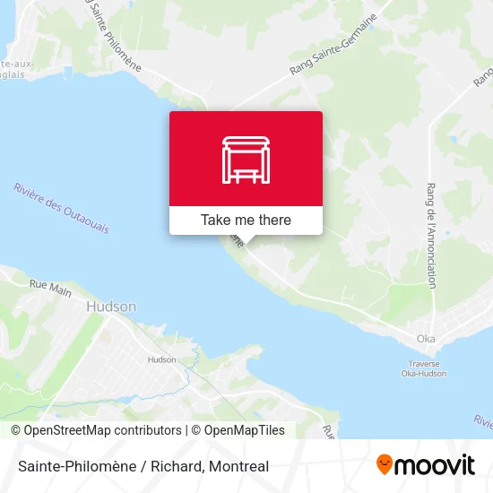 Sainte-Philomène / Richard map