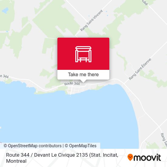 Route 344 / Devant Le Civique 2135 map