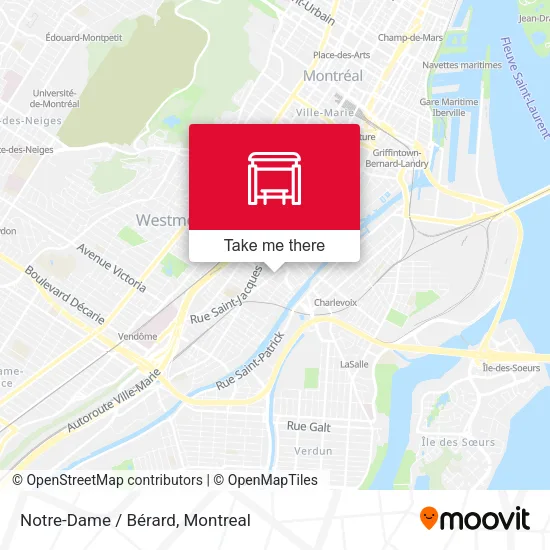 Notre-Dame / Bérard map