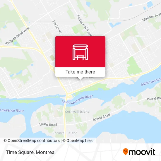 Time Square map