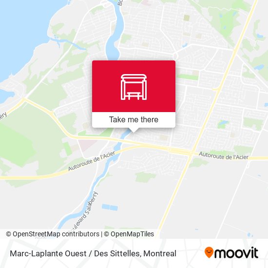 Marc-Laplante Ouest / Des Sittelles map