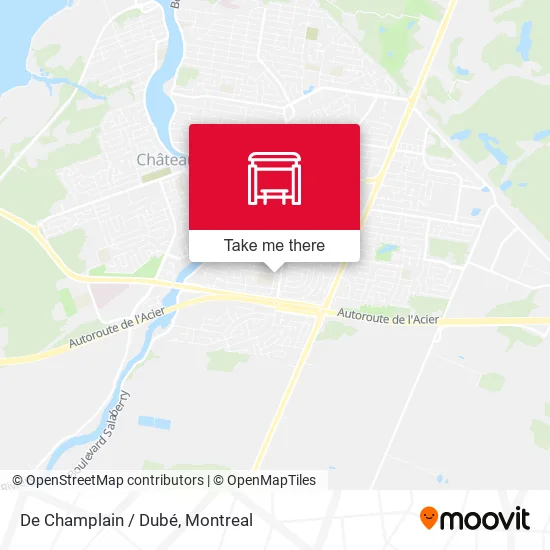 De Champlain / Dubé map