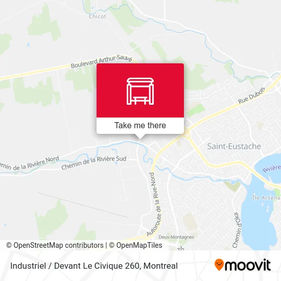 Industriel / Devant Le Civique 260 map