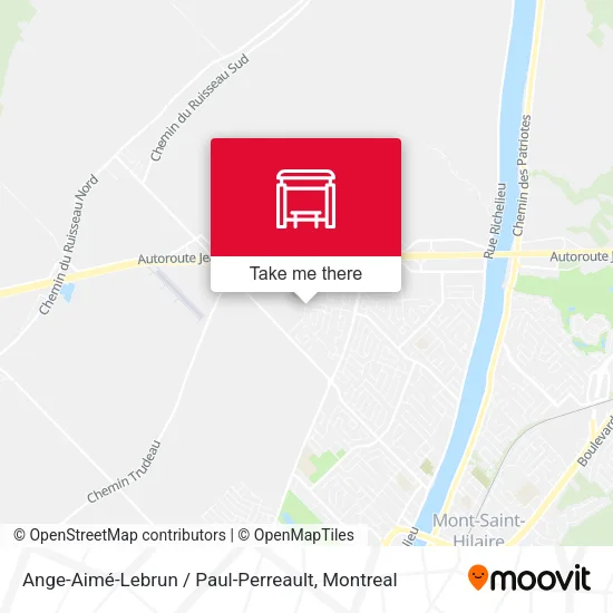 Ange-Aimé-Lebrun / Paul-Perreault map