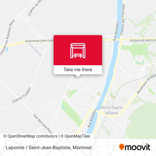 Lapointe / Saint-Jean-Baptiste map