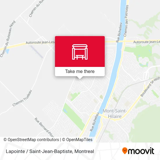 Lapointe / Saint-Jean-Baptiste map