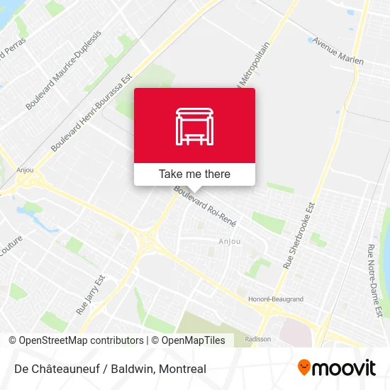 De Châteauneuf / Baldwin map