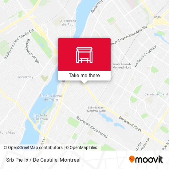 Srb Pie-Ix / De Castille map