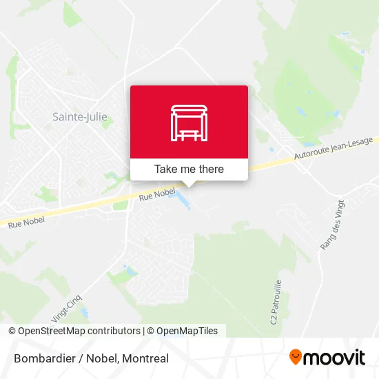Bombardier / Nobel map