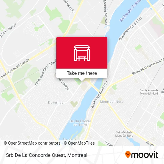 Srb De La Concorde Ouest map