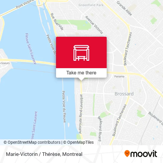 Marie-Victorin / Thérèse map