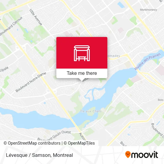 Lévesque / Samson map