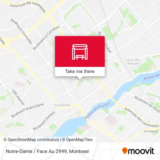 Notre-Dame / Face Au 2999 map