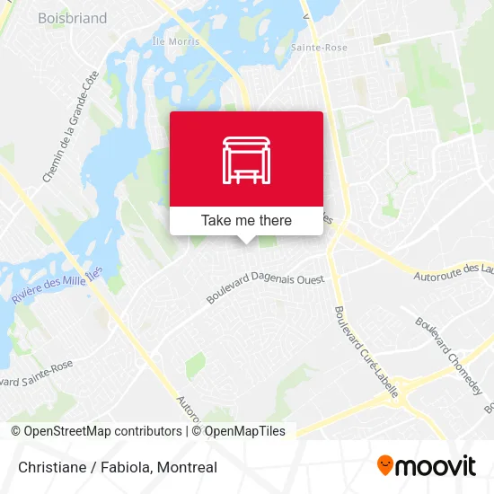 Christiane / Fabiola map