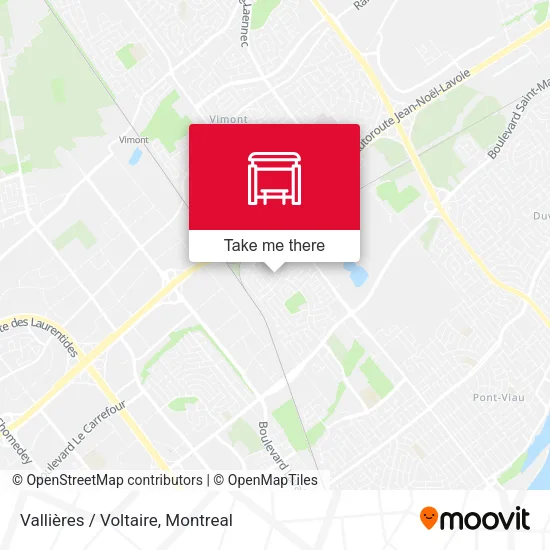 Vallières / Voltaire map