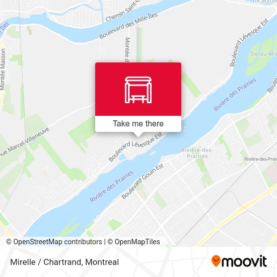 Mirelle / Chartrand map