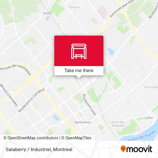 Salaberry / Industriel map