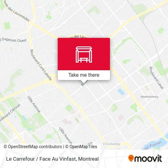 Le Carrefour / Face Au Vinfast map