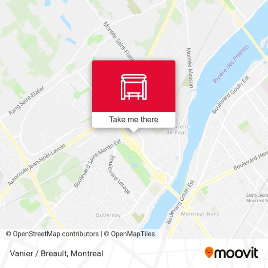Vanier / Breault map