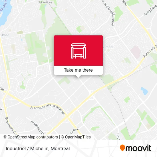 Industriel / Michelin map