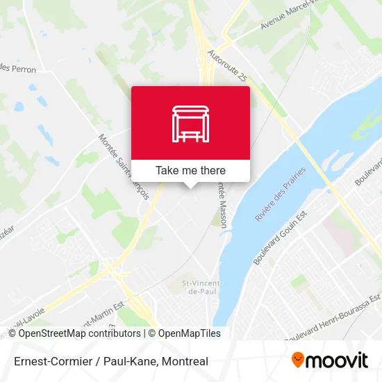 Ernest-Cormier / Paul-Kane map