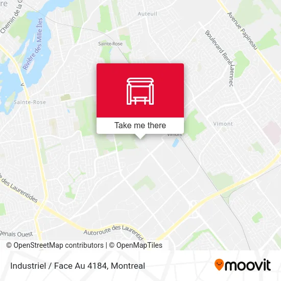 Industriel / Face Au 4184 map