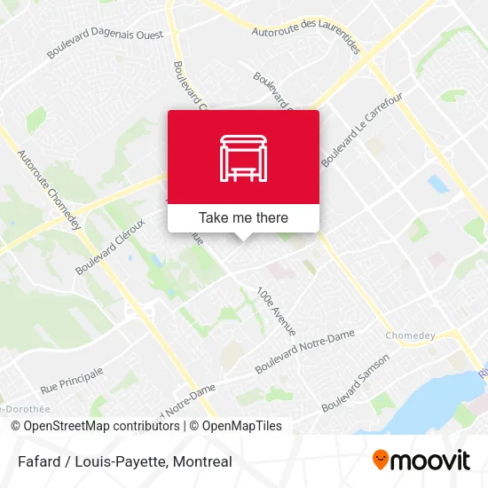 Fafard / Louis-Payette map