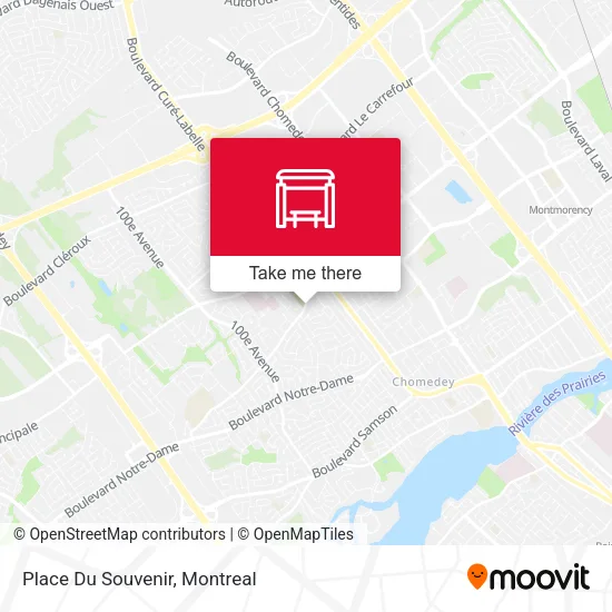 Place Du Souvenir map