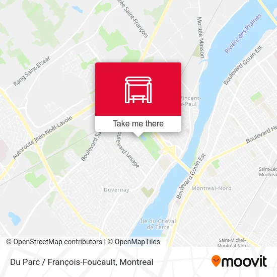 Du Parc / François-Foucault map