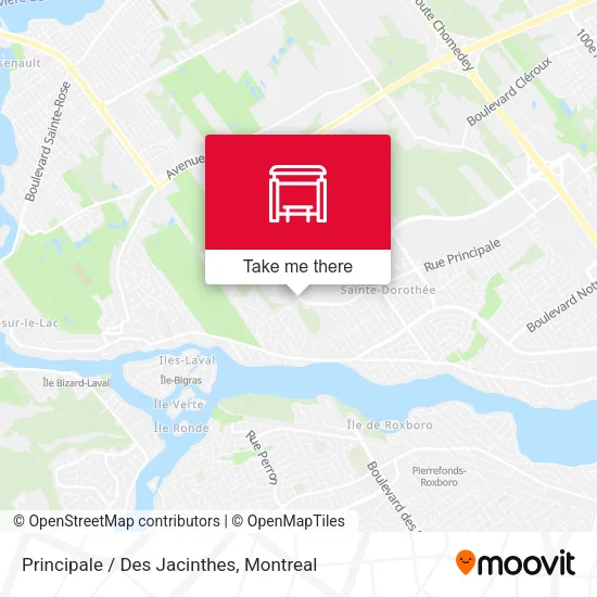 Principale / Des Jacinthes map