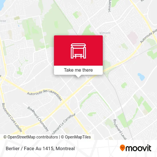 Berlier / Face Au 1415 map